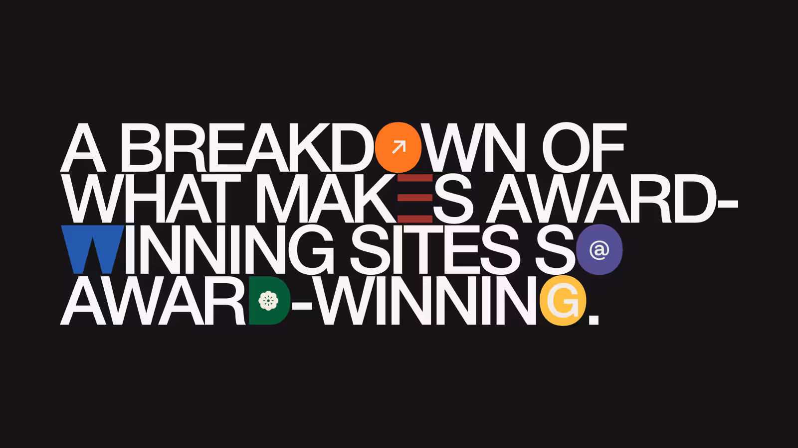 The Schema intro heading: a breakdown of what makes award-winning sites award-winning