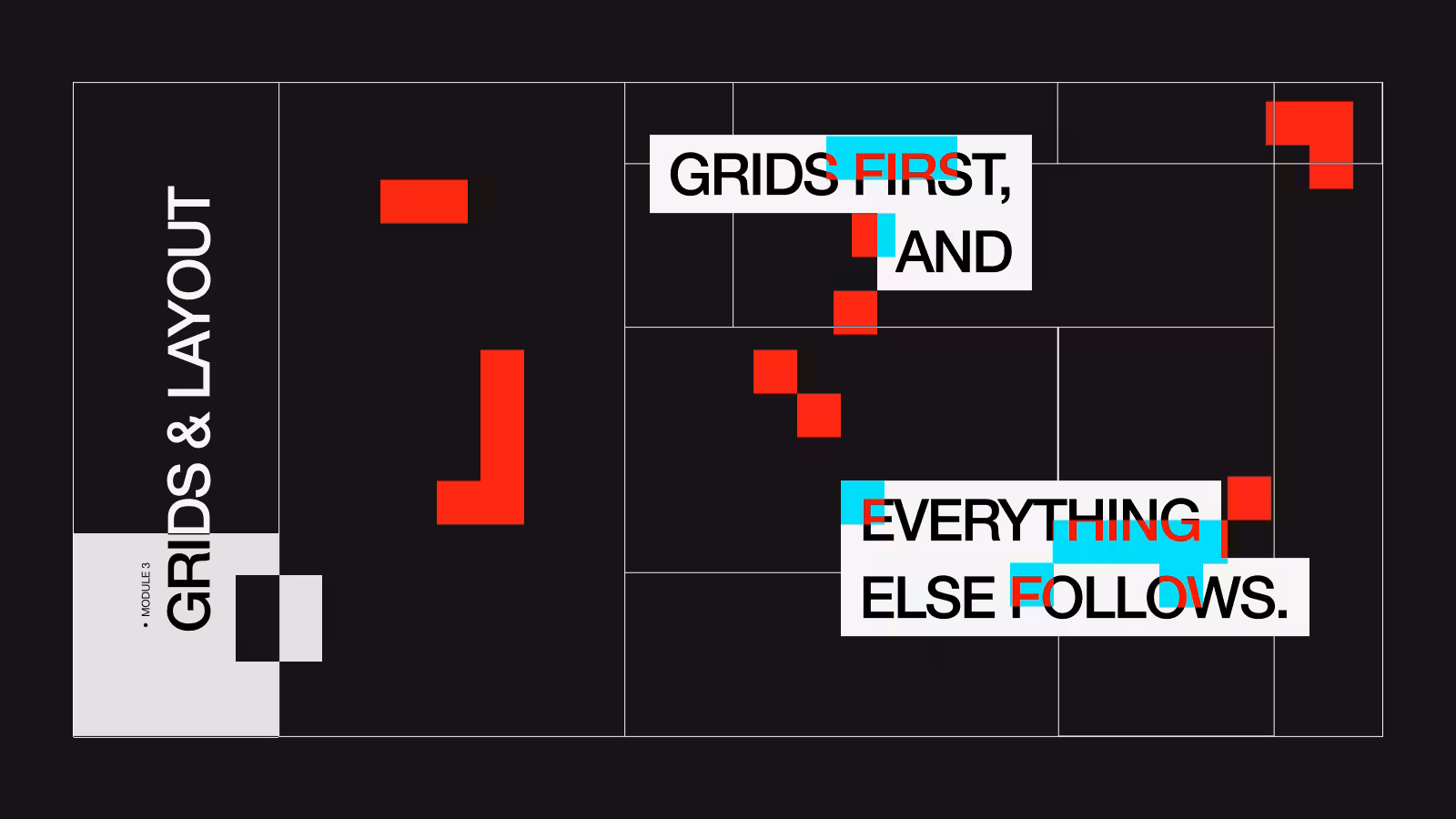 The Schema grids and layout section
